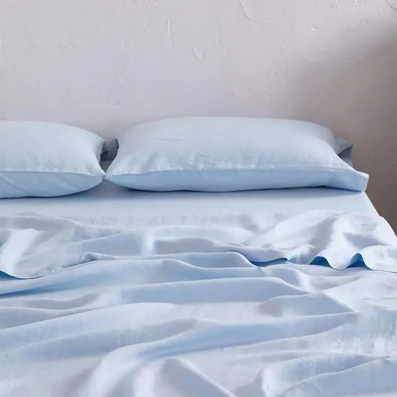 Copripiumino in Lino - Biancheria di Lusso Traspirante e Durevole per il Massimo Comfort