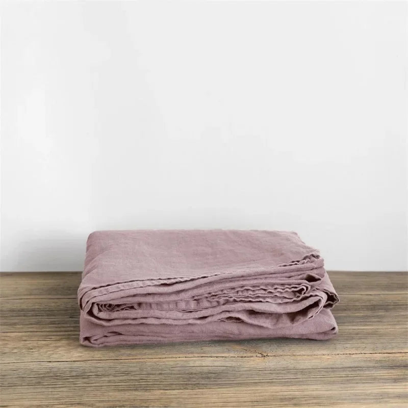 Copripiumino in Lino - Biancheria di Lusso Traspirante e Durevole per il Massimo Comfort