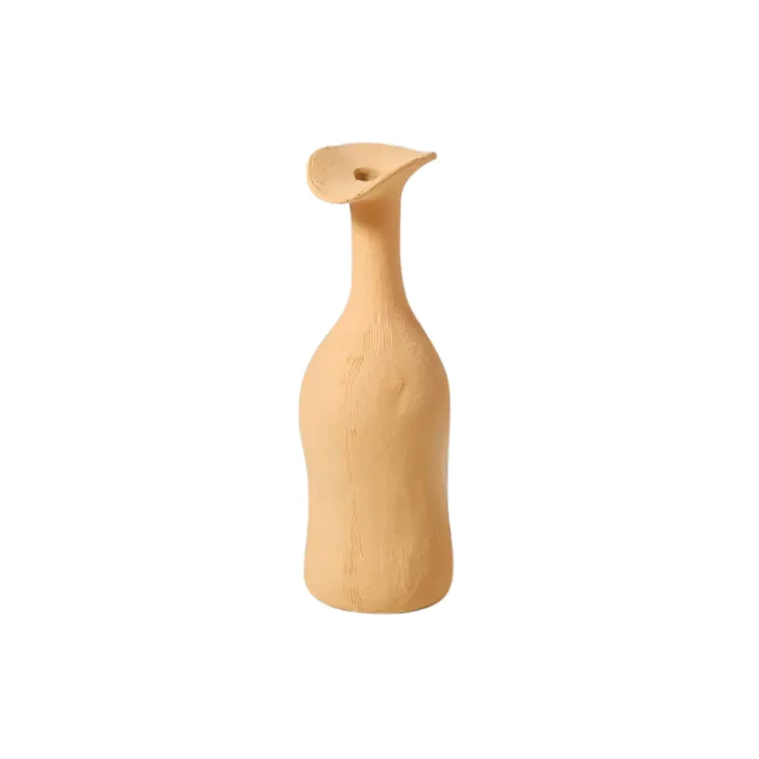 Vaso in ceramica moderna Morandi – elemento decorativo chic ed elegante