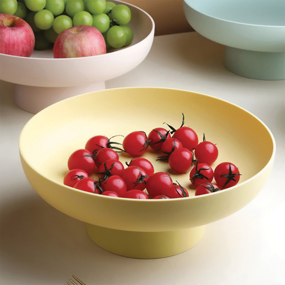Contenitore rotondo per frutta