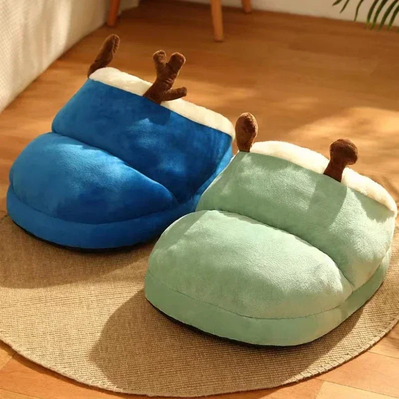 Letto Pieghevole di Lusso per Cani - Perfetto per un Inverno Caldo e Confortevole