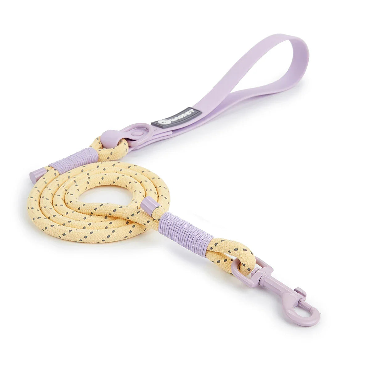 Guinzaglio per cani in nylon intrecciato a mano WebTrek Luxe per comfort e durata
