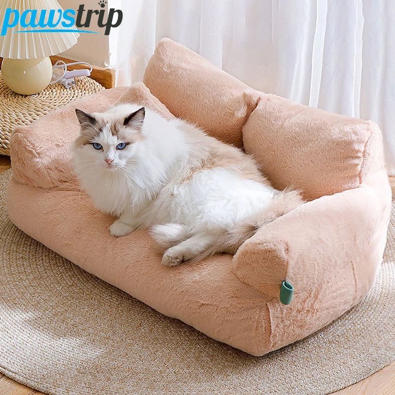 Letto di Lusso per Gatti per Coccole Calde d'Inverno e Comfort Estremo