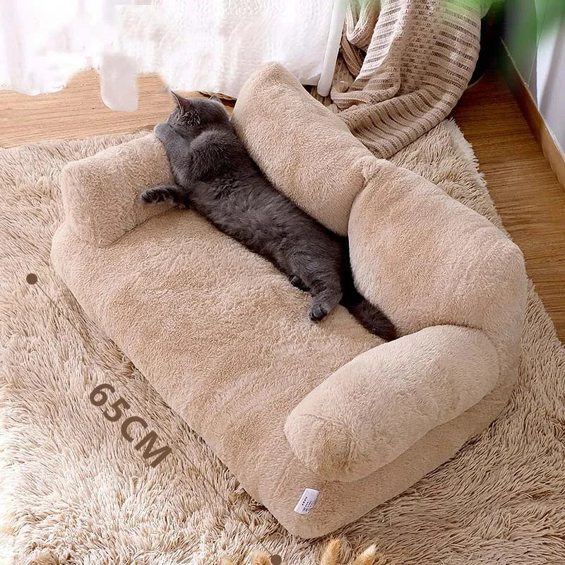 Letto di Lusso per Gatti per Coccole Calde d'Inverno e Comfort Estremo