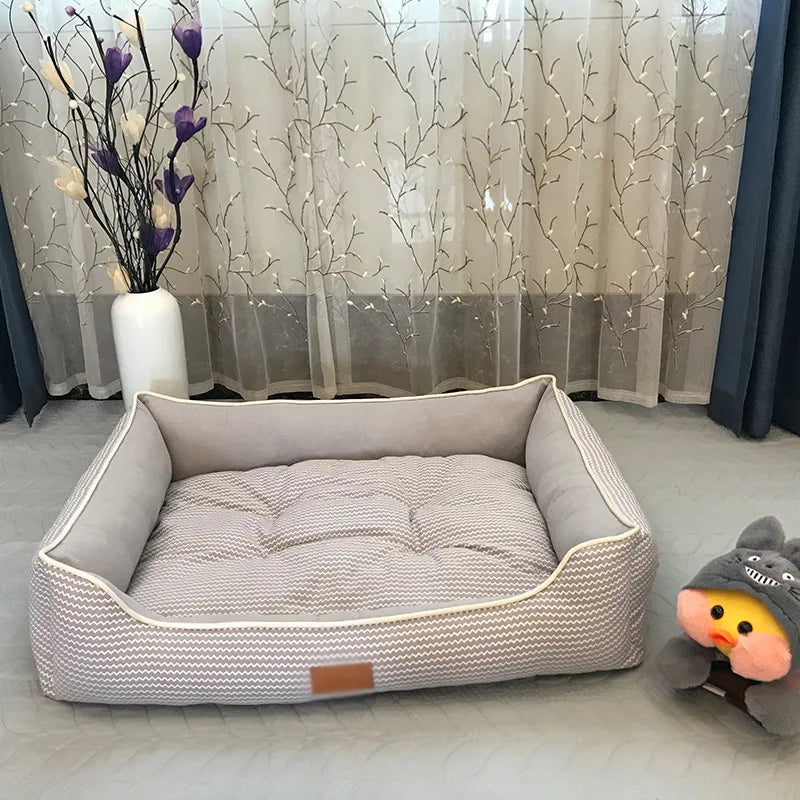 Cuccia quadrata di lusso per gatti e cuccioli per il massimo comfort