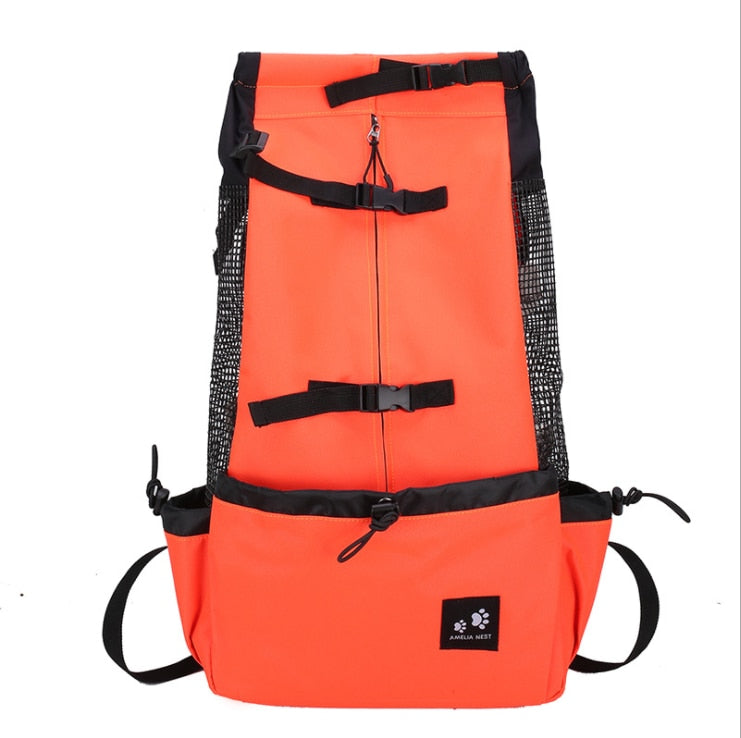 Borsa da viaggio ecologica per animali domestici con comoda tasca laterale per comfort e praticità