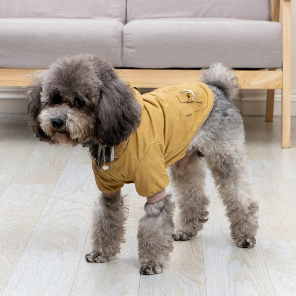 Cappotto spesso comodo e caldo per animali domestici