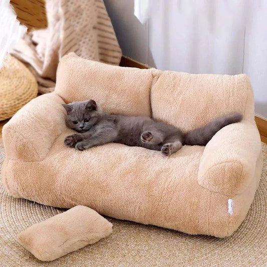 Letto di Lusso per Gatti per Coccole Calde d'Inverno e Comfort Estremo