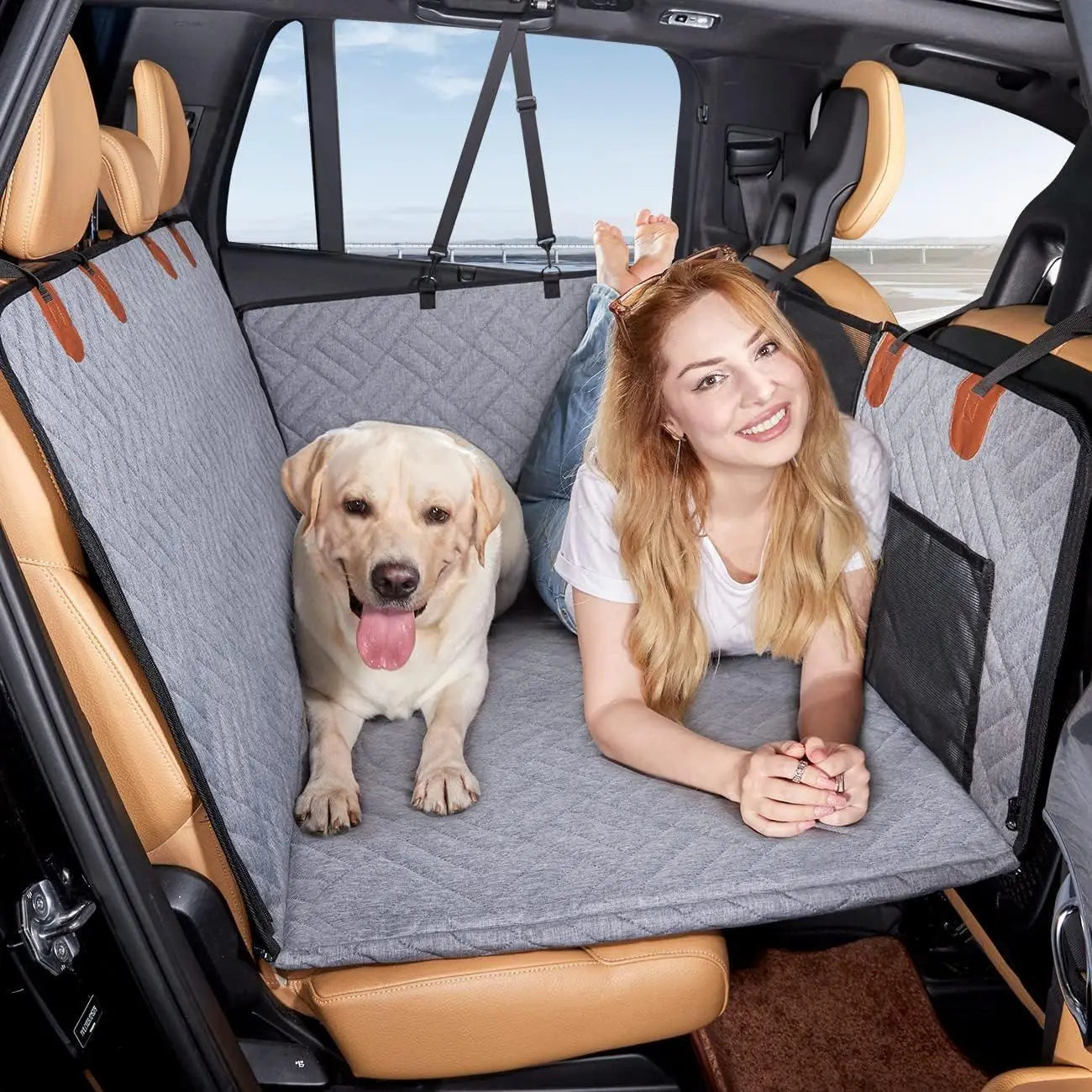 Amaca di Lusso per Cani — Protezione e Comfort Ottimali Durante i Viaggi