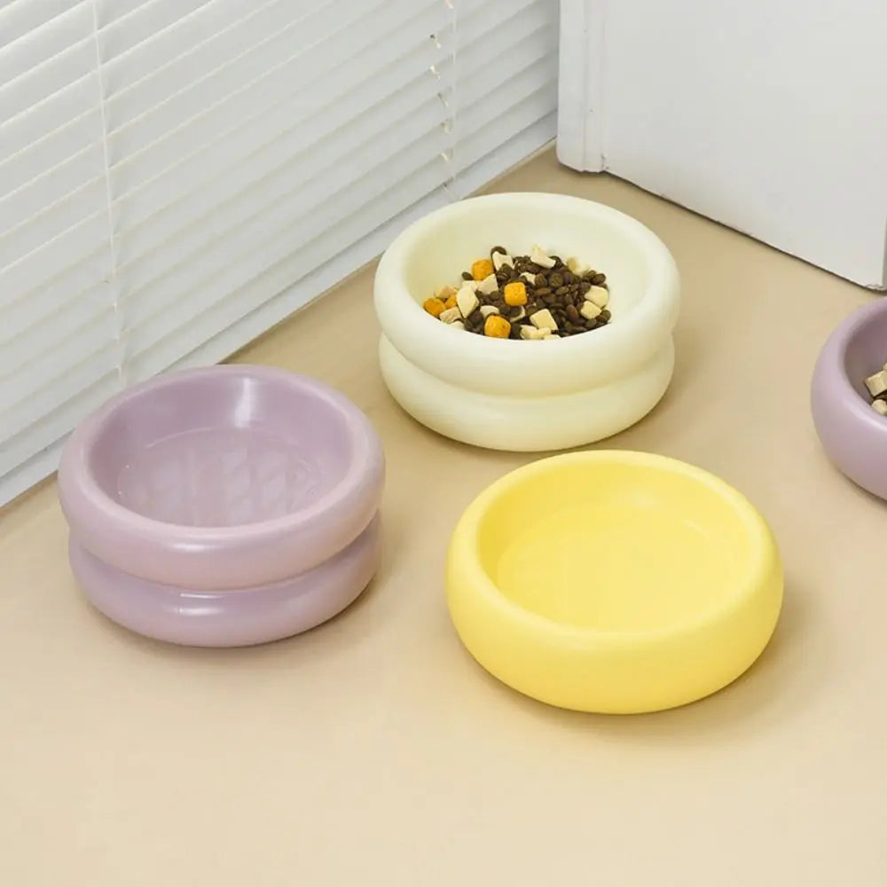 Ciotola in ceramica di lusso per animali domestici per un'esperienza di alimentazione elegante