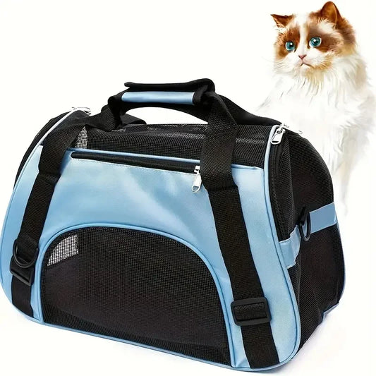 Borsa da viaggio di lusso per animali domestici per un trasporto facile e confortevole