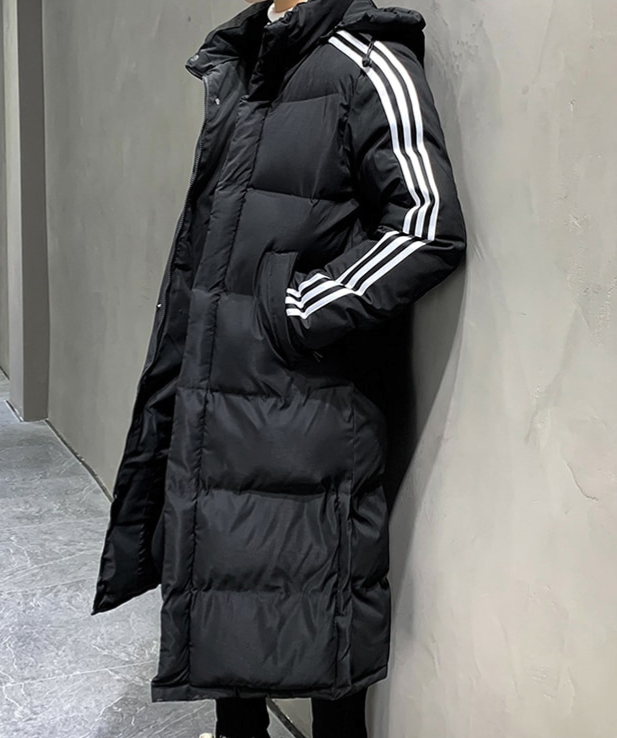 Calvin Women's Winter Jacket – Long Model with Hood for Stylish Comfort