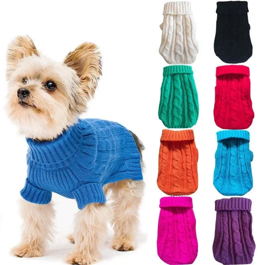 Maglione comodo e caldo per animali domestici per una protezione extra accogliente