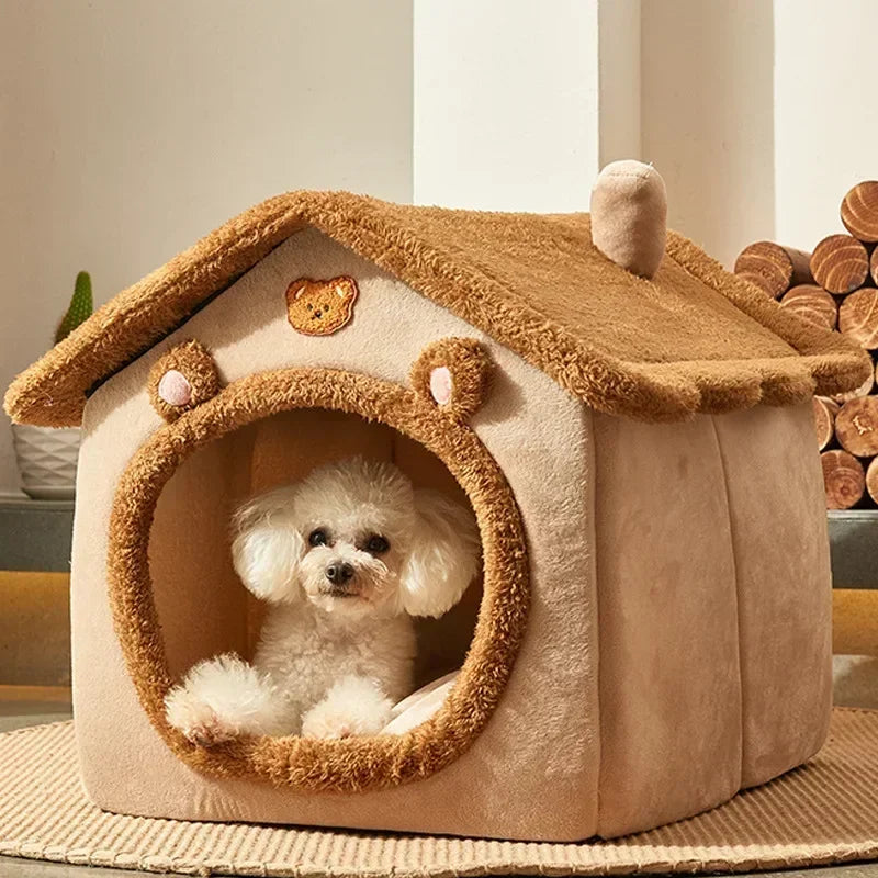 Comodo letto pieghevole per cani per piccoli animali domestici