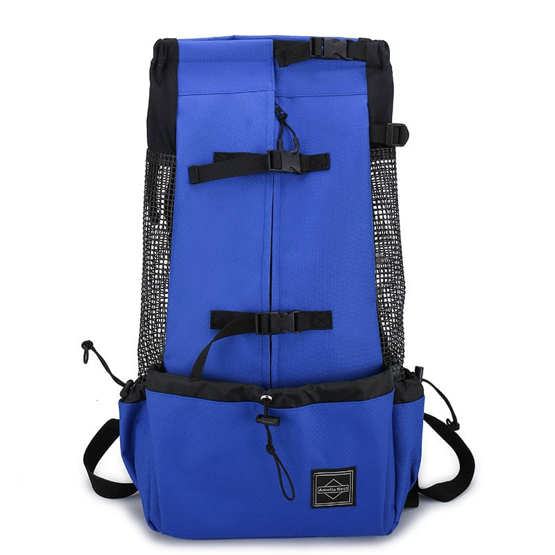 Borsa da viaggio ecologica per animali domestici con comoda tasca laterale per comfort e praticità