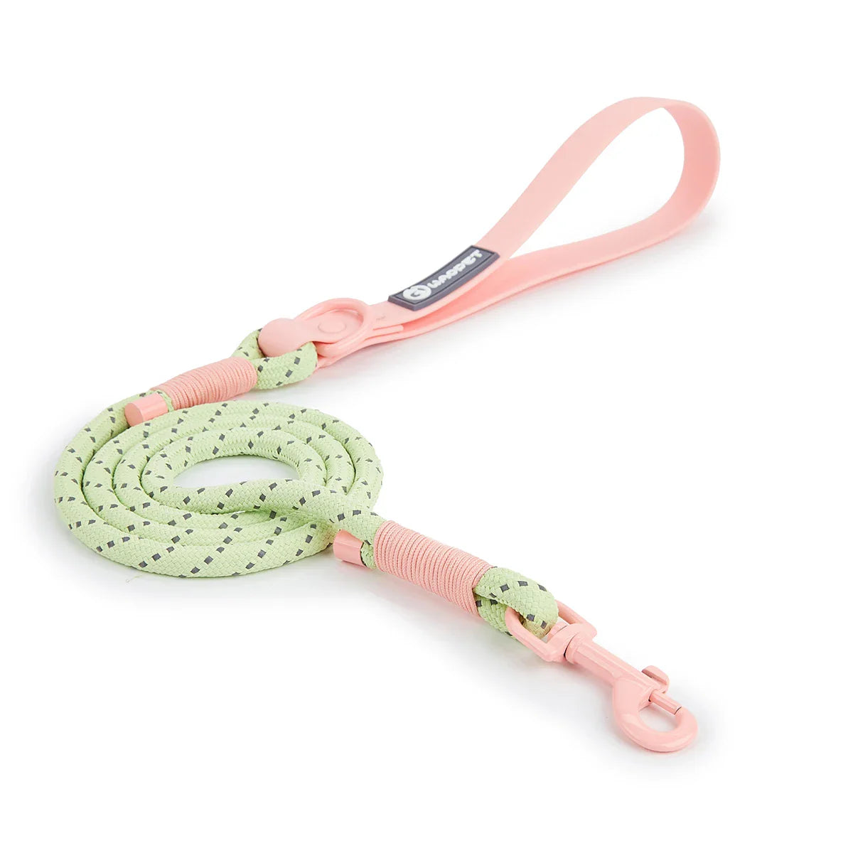 Guinzaglio per cani in nylon intrecciato a mano WebTrek Luxe per comfort e durata