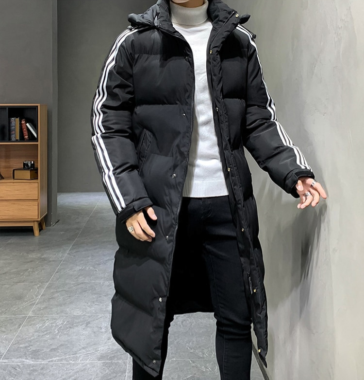 Calvin Women's Winter Jacket – Long Model with Hood for Stylish Comfort