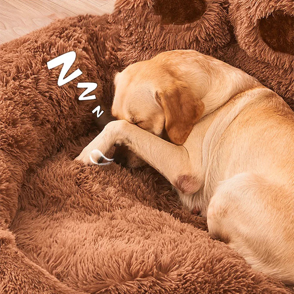 Cuccia Pieghevole Confortevole e Calda per Cani di Taglia Piccola e Media