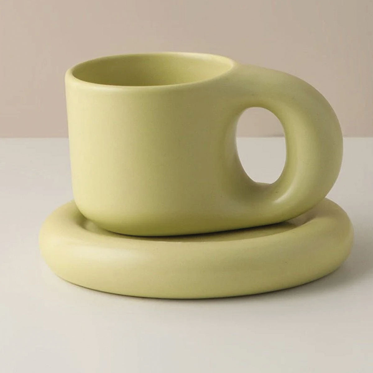 Elegante tazza da caffè espresso in ceramica resistente – Perfetta per i tuoi caffè premium