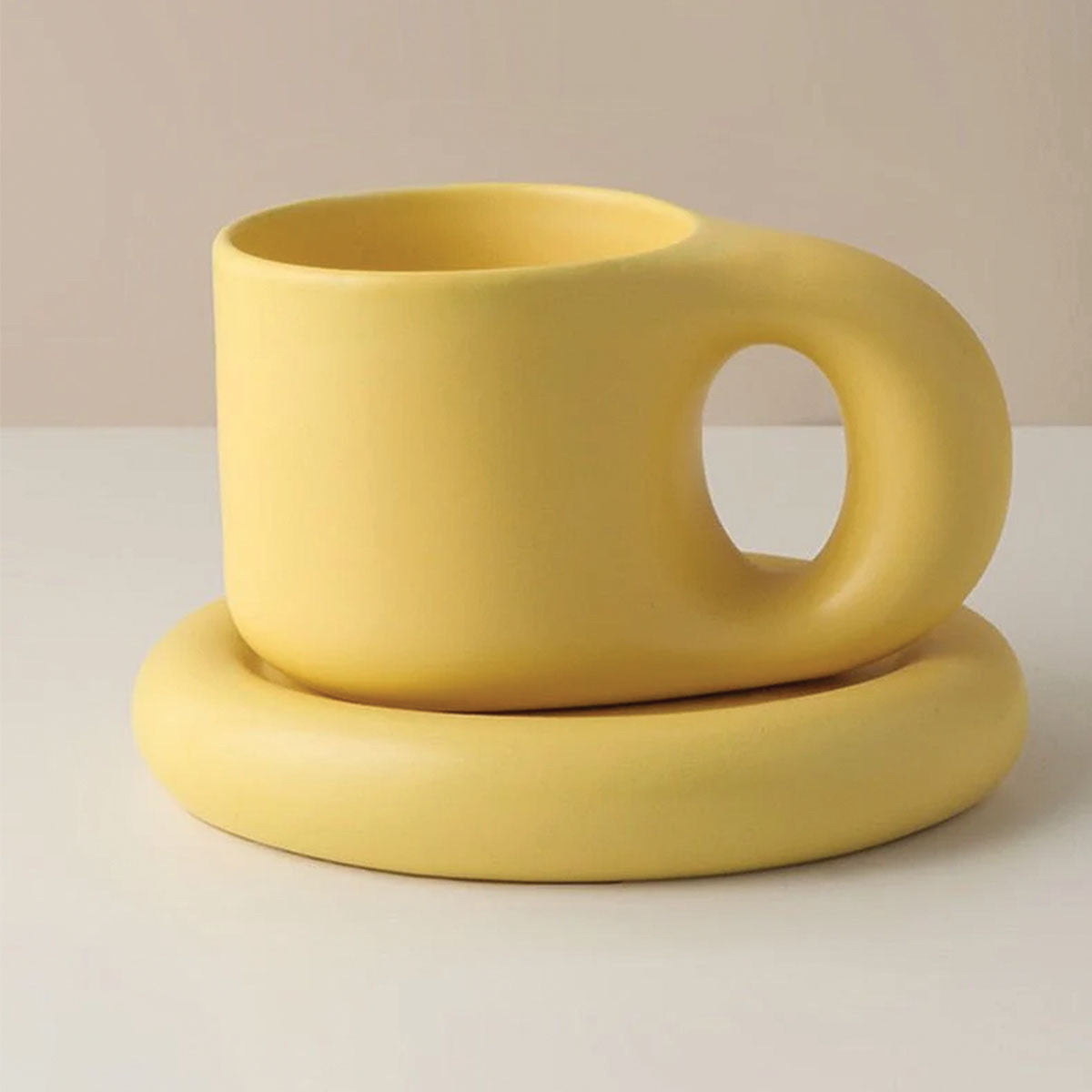 Elegante tazza da caffè espresso in ceramica resistente – Perfetta per i tuoi caffè premium