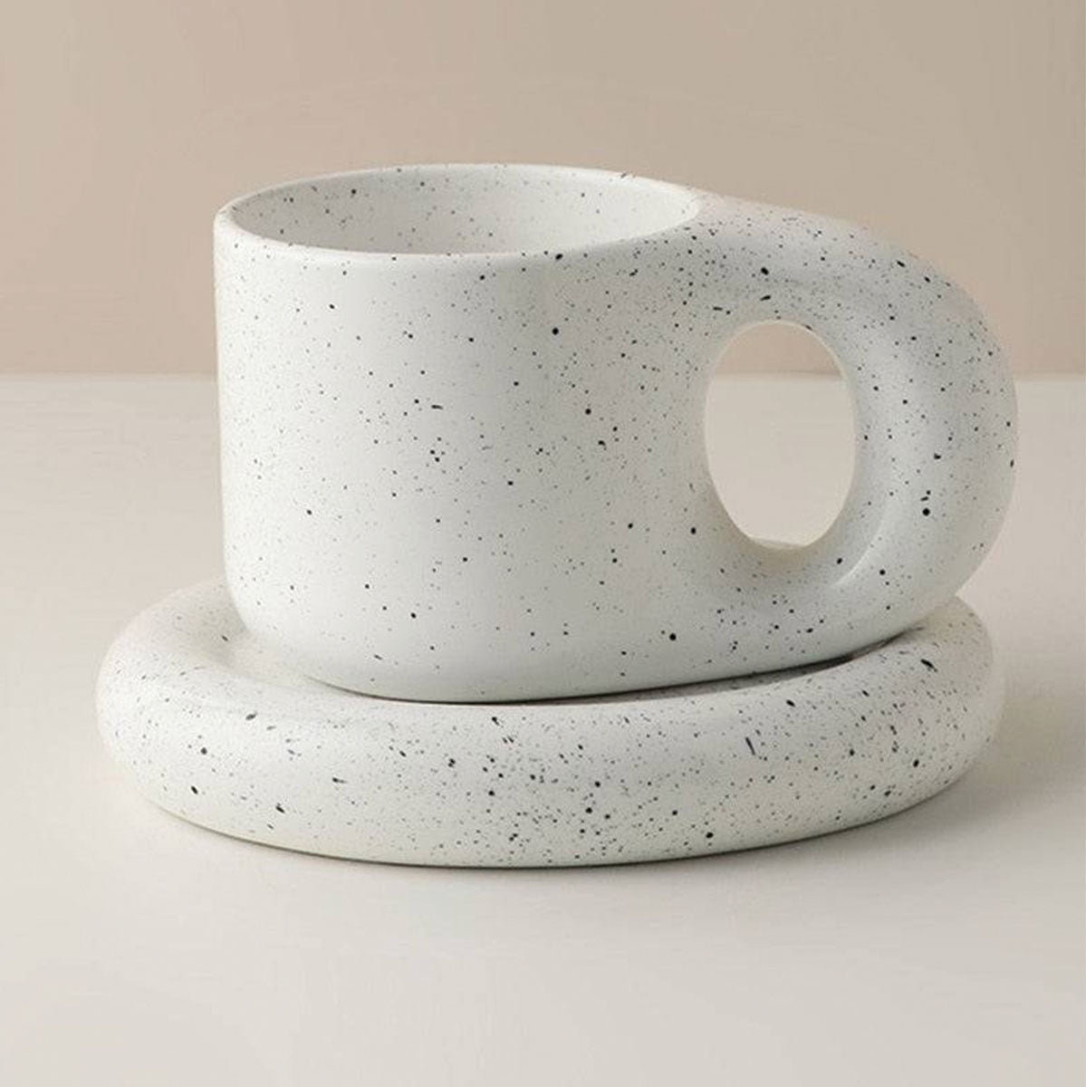 Elegante tazza da caffè espresso in ceramica resistente – Perfetta per i tuoi caffè premium