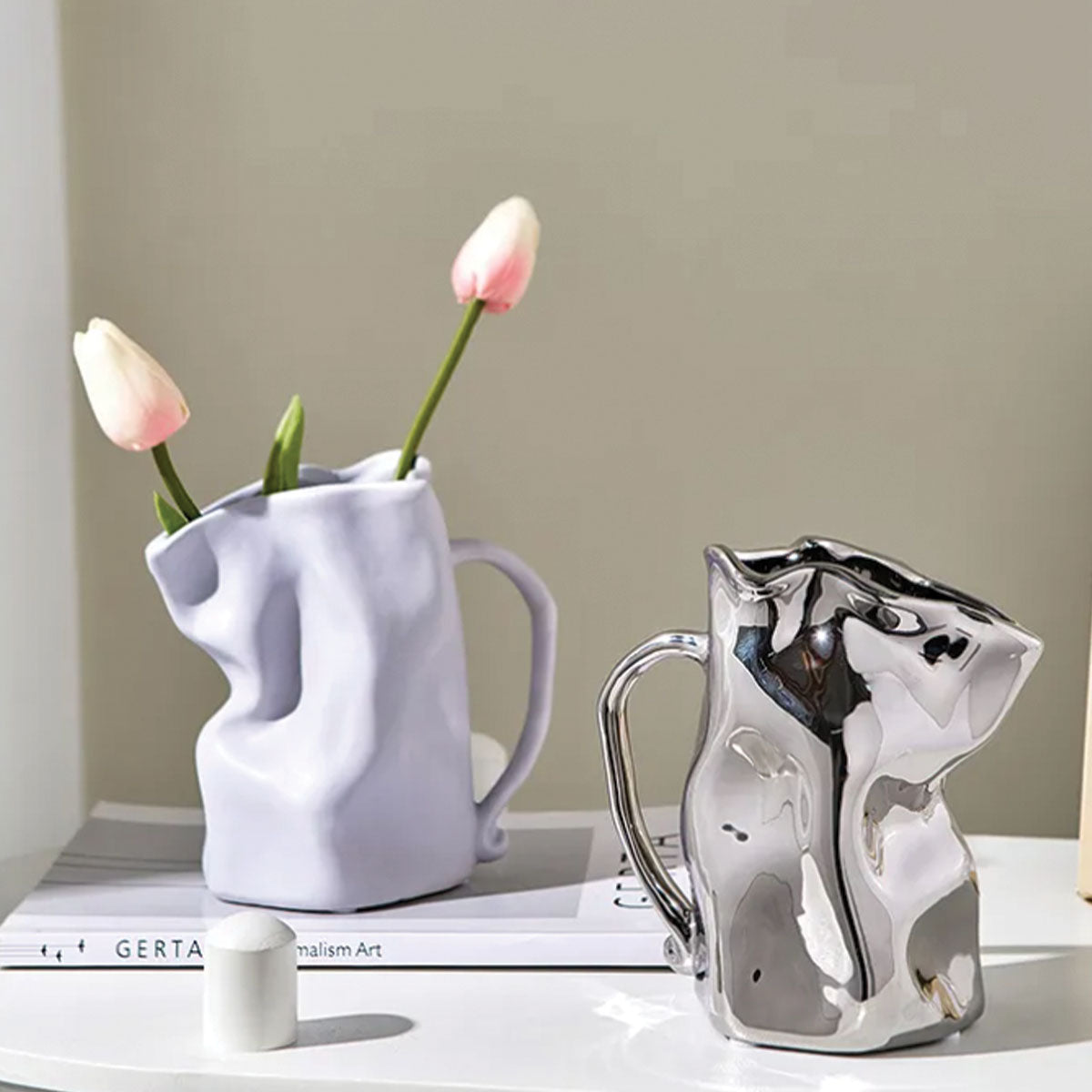 Vaso a tazza da caffè piegato