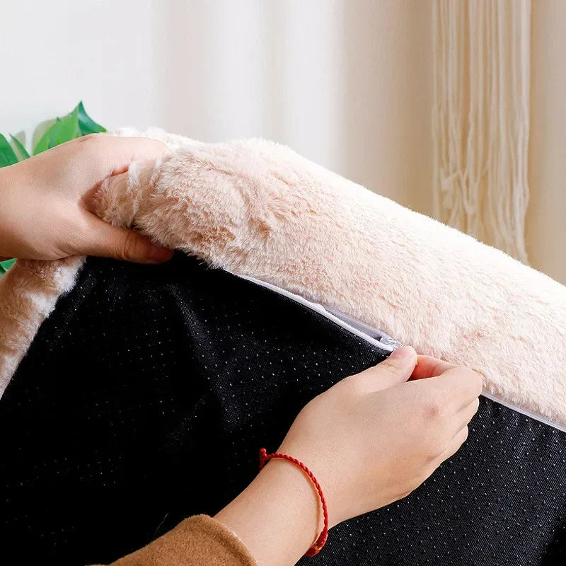 Letto di Lusso per Gatti per Coccole Calde d'Inverno e Comfort Estremo