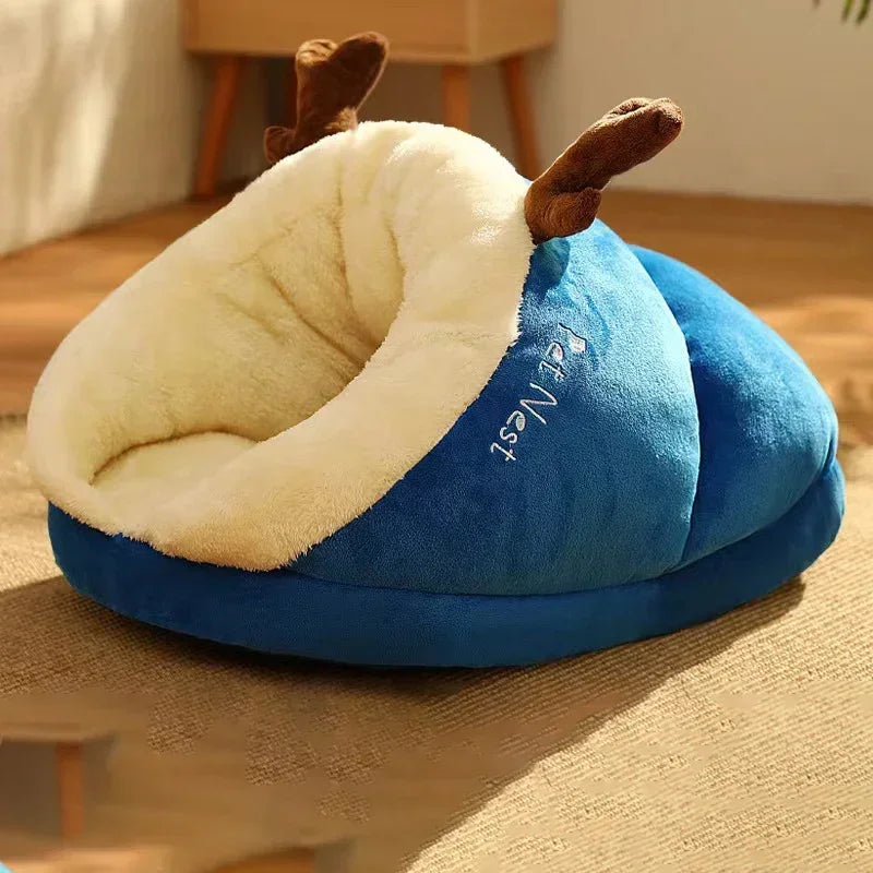 Letto Pieghevole di Lusso per Cani - Perfetto per un Inverno Caldo e Confortevole
