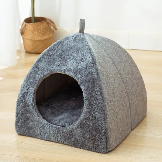 Casa chiusa di lusso per gatti per calore, comfort e sicurezza ottimali