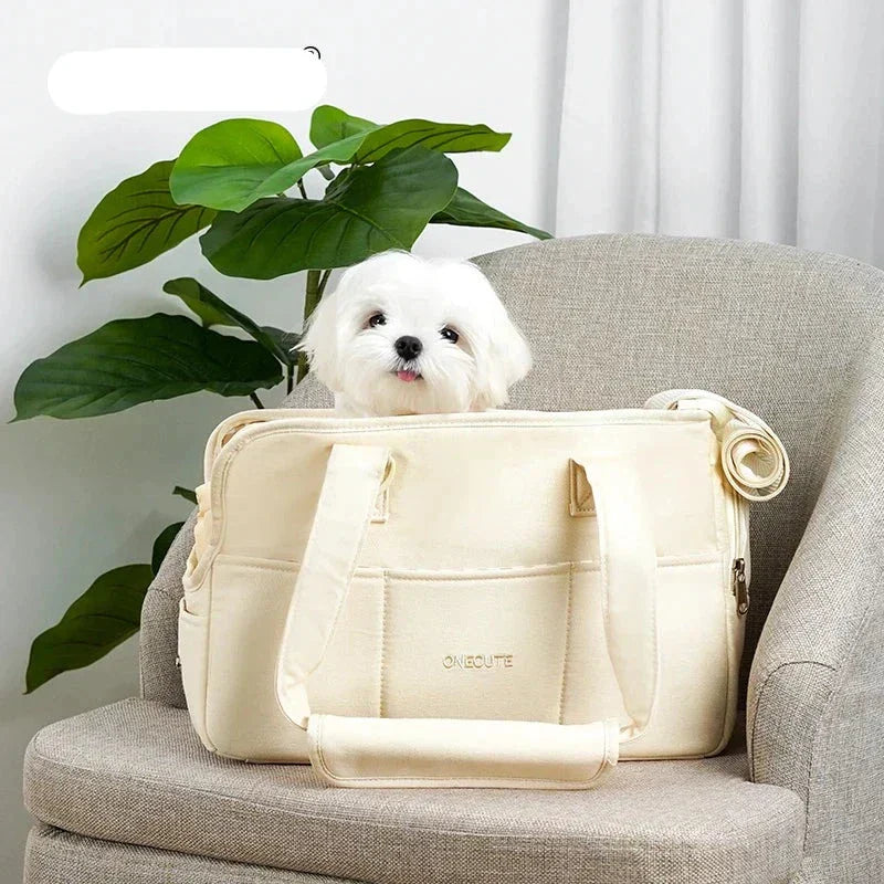 Borsa da viaggio resistente e sicura per la cura confortevole di cani e gatti di piccola taglia