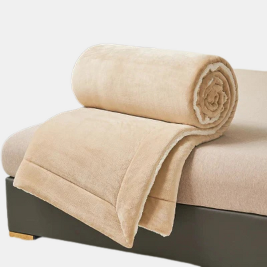 Coperta in pile lussuosa - Plaid morbido e caldo per il massimo comfort in soggiorno e camera da letto