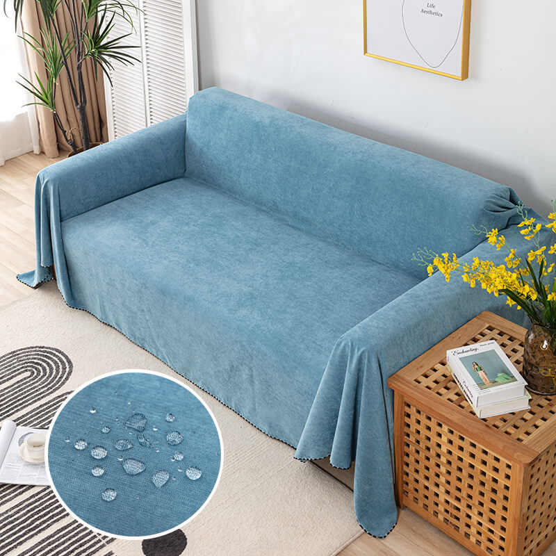 Copertura per divano impermeabile elegante e resistente con retro antiscivolo per una protezione ottimale