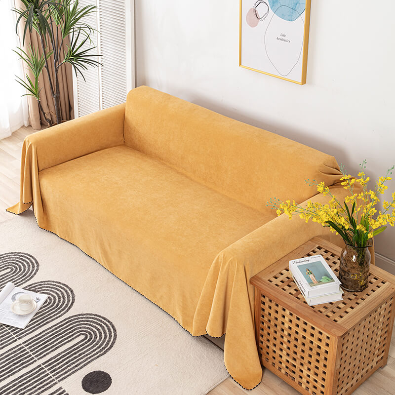 Copertura per divano impermeabile elegante e resistente con retro antiscivolo per una protezione ottimale