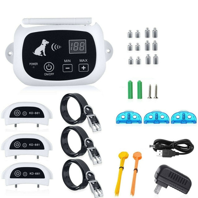 Sistema di Controllo Wireless per Animali con Portata Regolabile per Comfort e Sicurezza