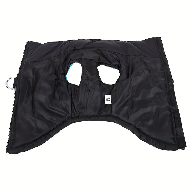 Cappotto impermeabile per cani con cerniera posteriore