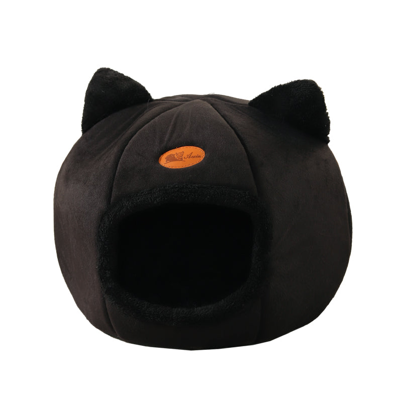 Cuccia per gatti DeepSleep Cozy Cave per comfort e riposo ottimali