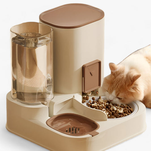 Dispenser innovativo per una facile gestione di cibo e acqua