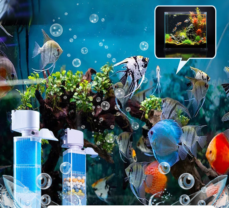 Filtro Tutto-in-Uno Definitivo per la Cura Perfetta dell'Acquario