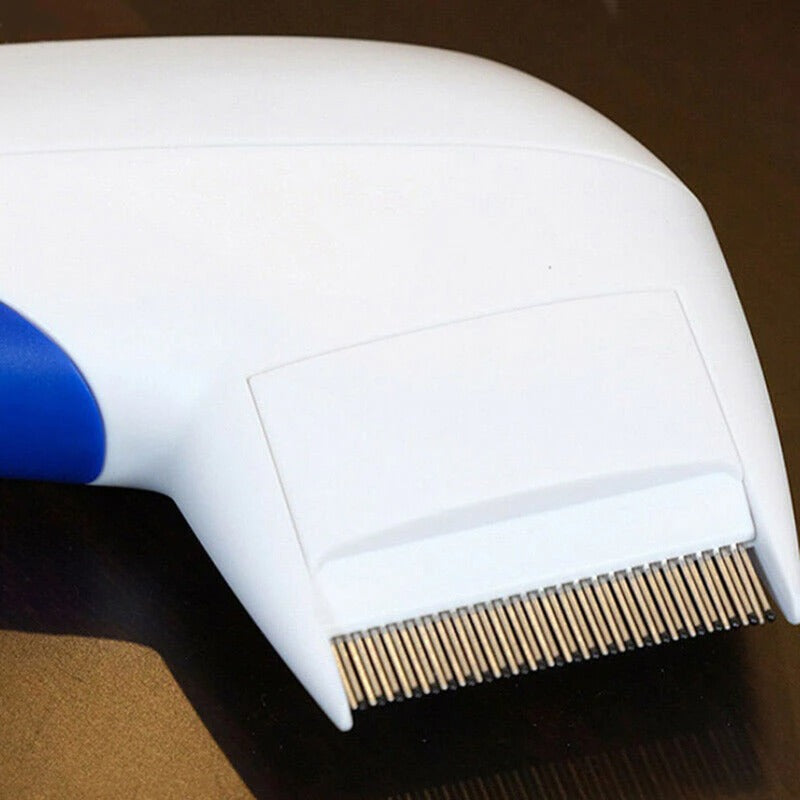 Pettine professionale per pulci per animali domestici per una rimozione efficace