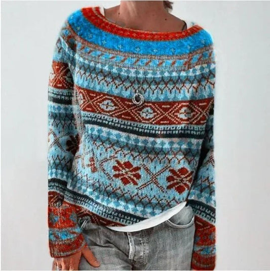 Brigitte - Stylish and Comfortable Loose Sweater for Every Occasion