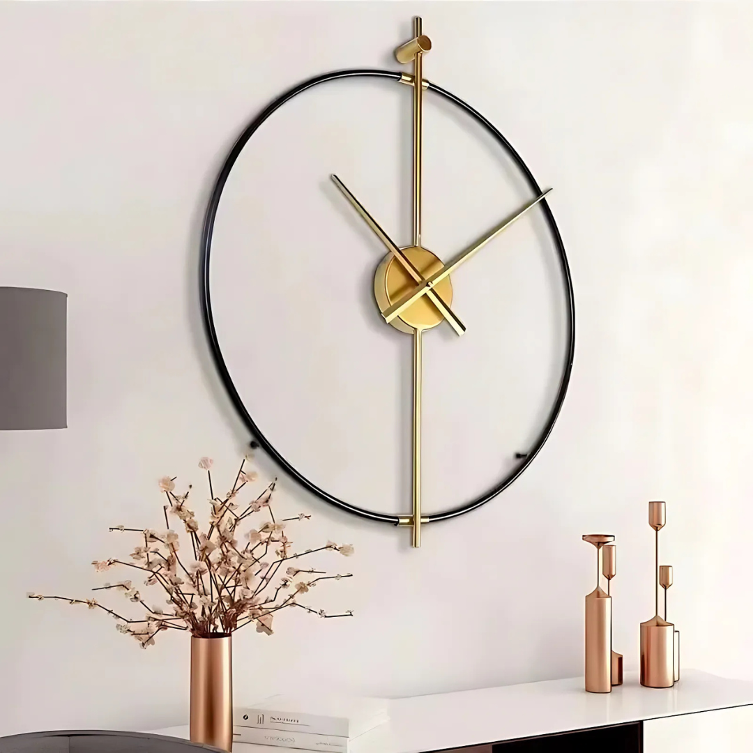 Timenis - Grande Orologio da Parete Elegante per un Interno Moderno