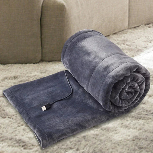 Dolce calore con la coperta elettrica CozyHeat - Morbida, portatile e regolabile per il massimo comfort con connessione USB