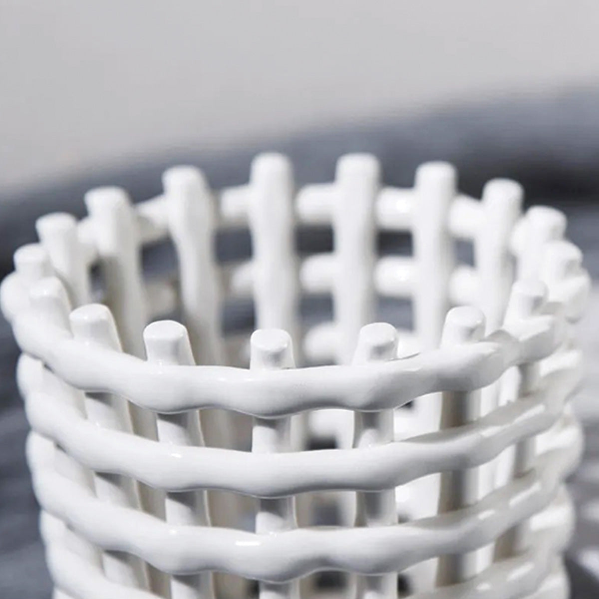Collezione Forma Basket - Contenitore Elegante e Pratico per un Interno Sofisticato