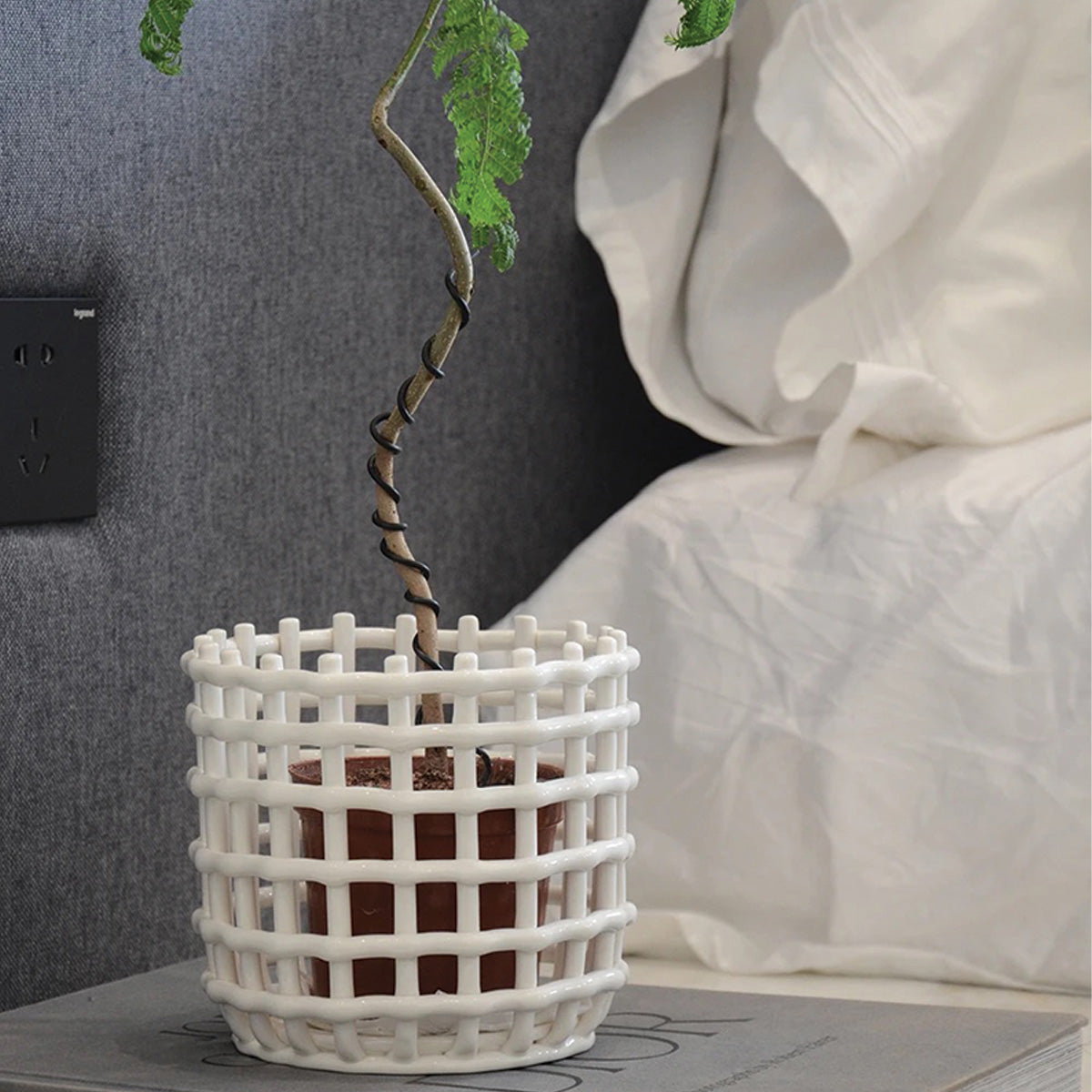 Collezione Forma Basket - Contenitore Elegante e Pratico per un Interno Sofisticato