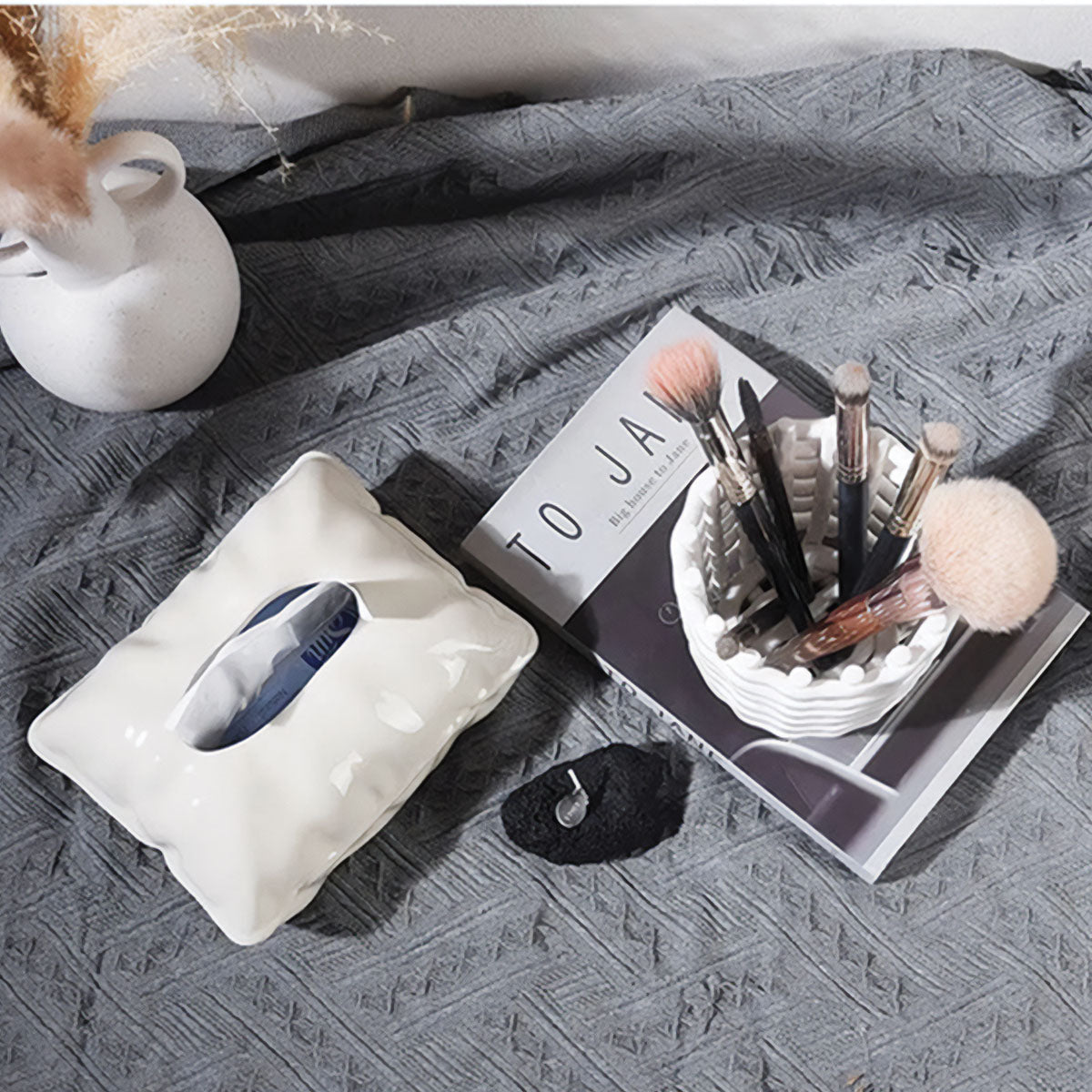 Collezione Forma Basket - Contenitore Elegante e Pratico per un Interno Sofisticato