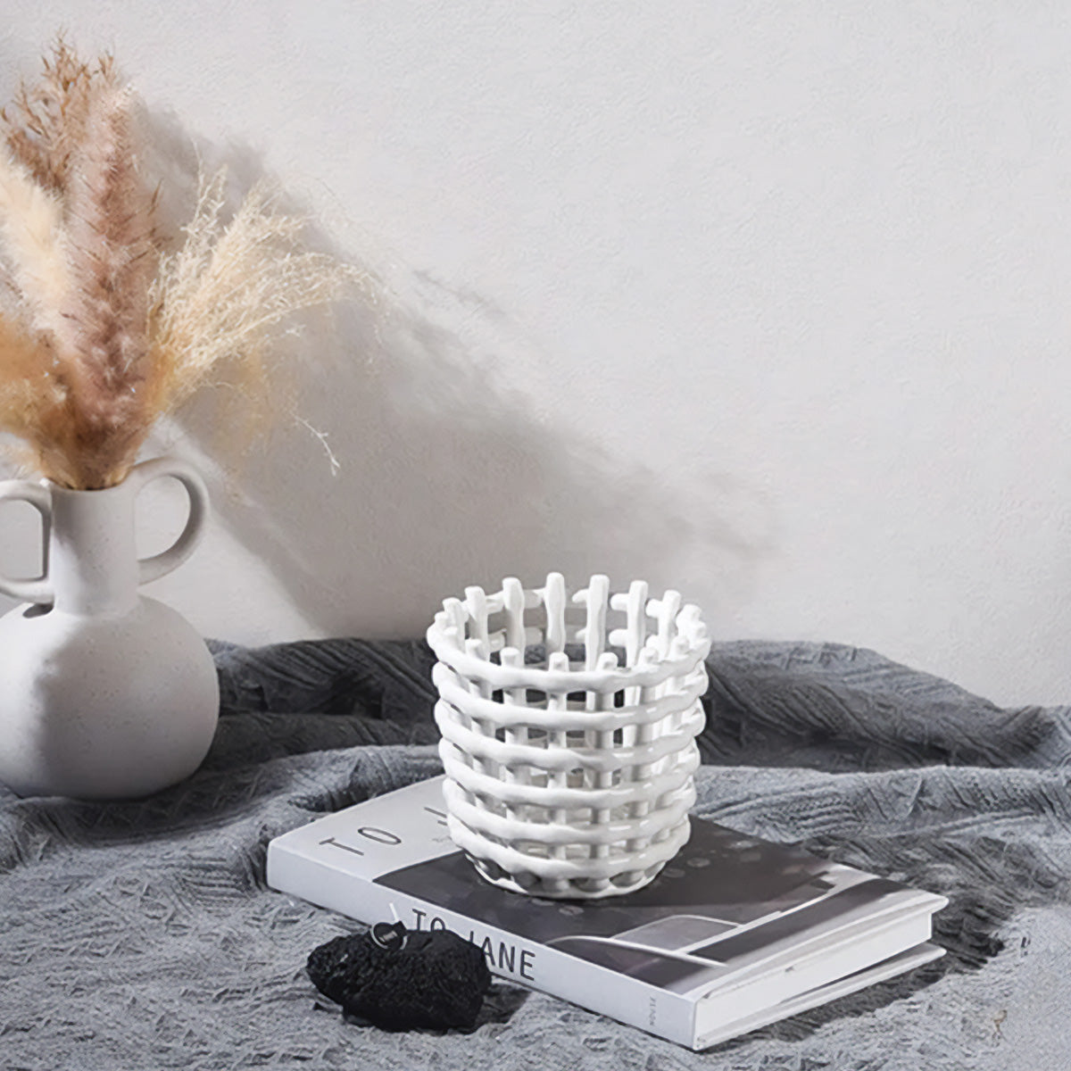Collezione Forma Basket - Contenitore Elegante e Pratico per un Interno Sofisticato