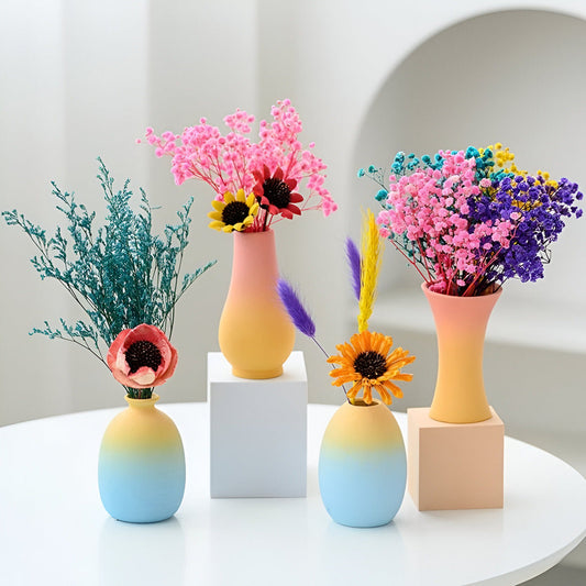 Isandria - Vaso in Ceramica Elegante nei Colori Macaron Raffinati