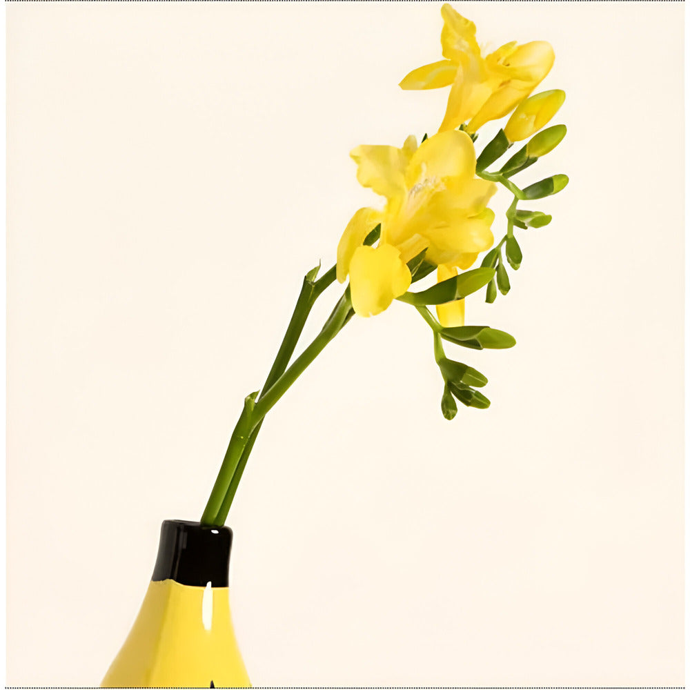 Seralith - Vaso decorativo moderno unico a forma di banana per interni eleganti