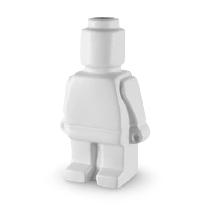 Larissa - Vaso Intrecciato per Piante dal Design Robotico Moderno per un Tocco Unico al Giardino
