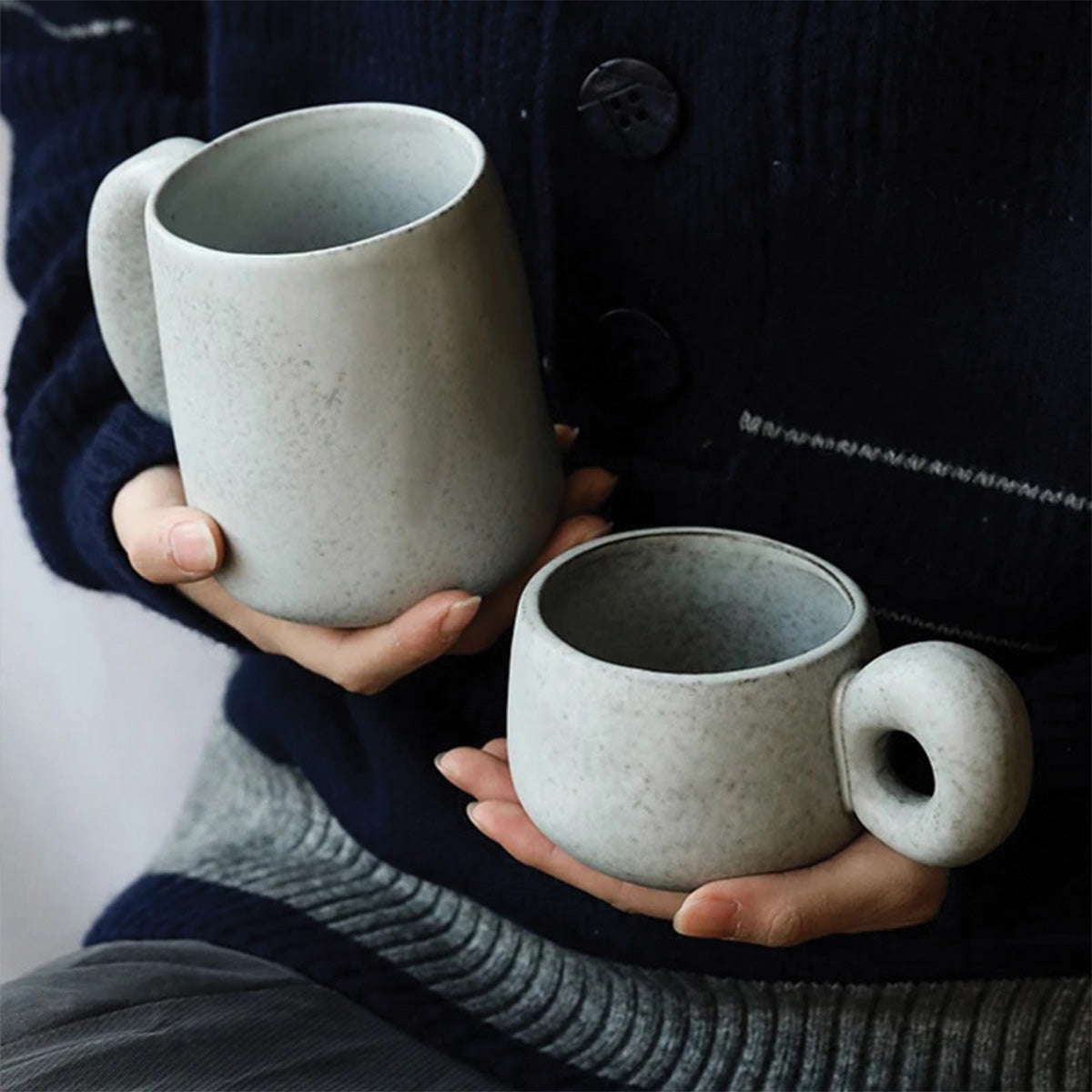 LouvStone - Bicchieri in Pietra Autentica | Ceramica Artigianale Fatta a Mano